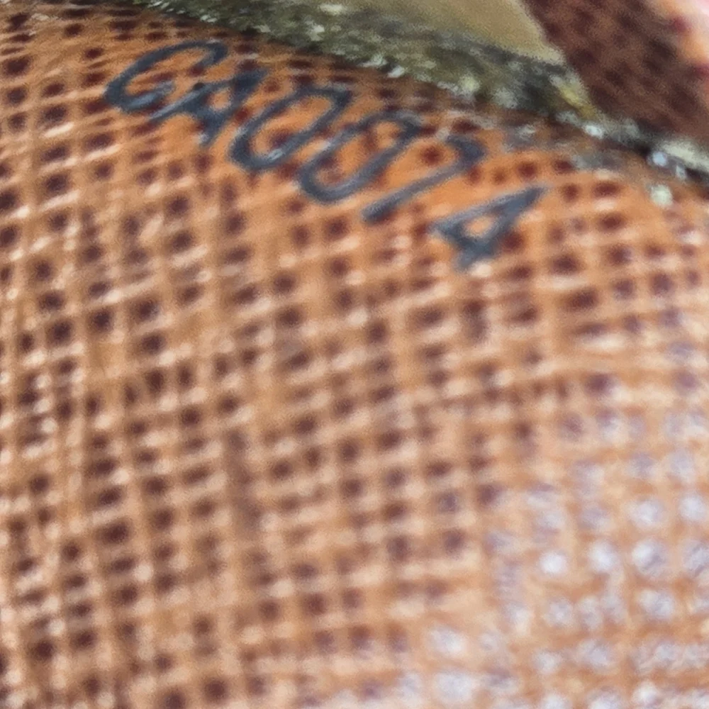 Louis Vuitton Brown and Gold Monogram Card Holder